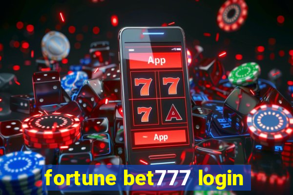 fortune bet777 login